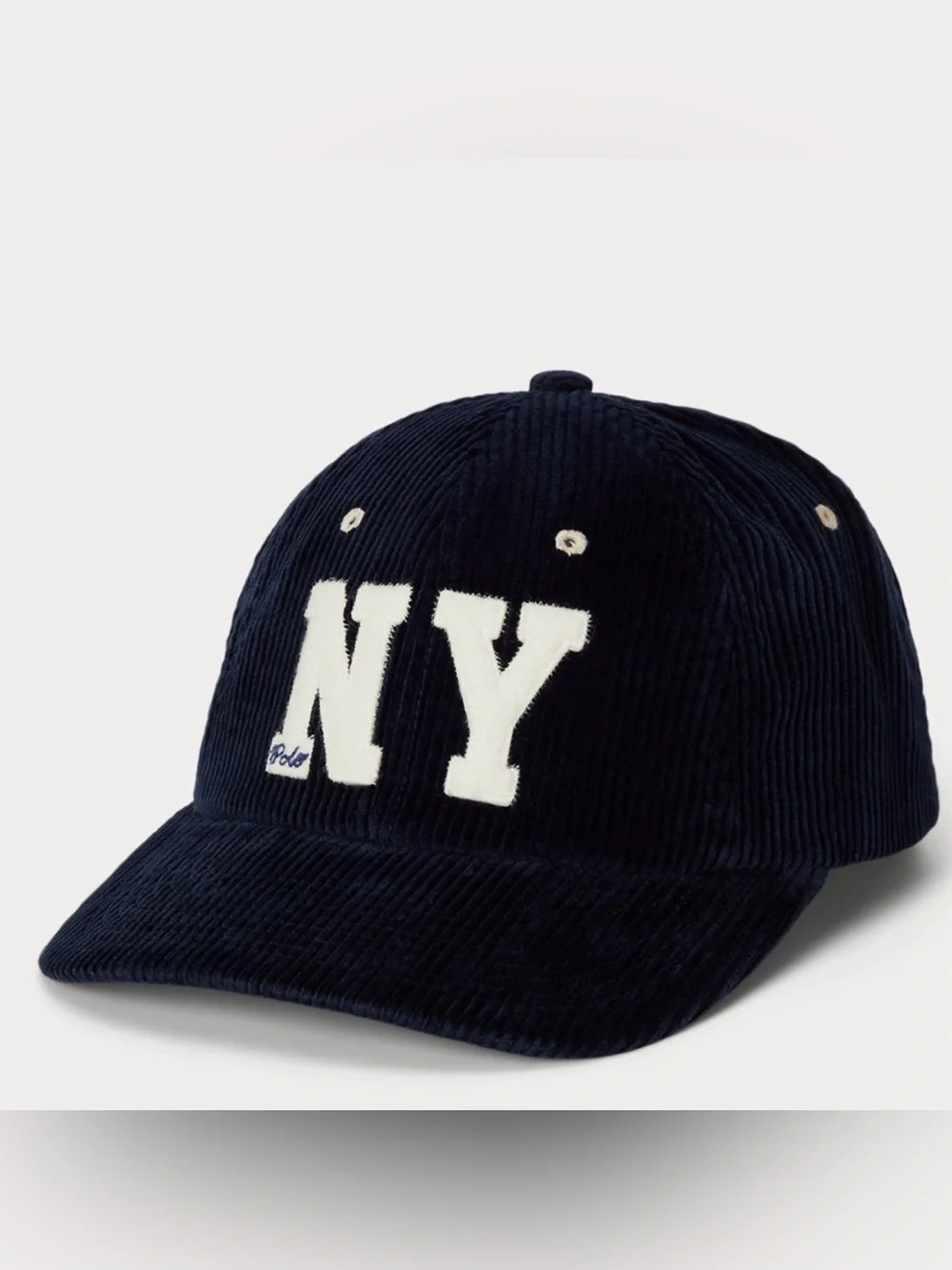 BRAND NEW ⭐️ Polo by Ralph Lauren NY Patch Corduroy Baseball Cap